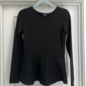 Theory Black Wool Sweater